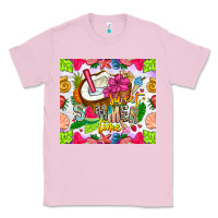 Bubblegum Pink summer time Classic Tee - CowhideDigitalArt