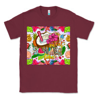 Burgundy summer time Classic Tee - CowhideDigitalArt