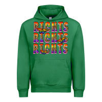 Emerald rights rights rights pride Urban Hoodie - FaDigitalArtStudio