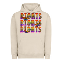 Pigment French Oak rights rights rights pride Urban Hoodie - FaDigitalArtStudio