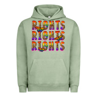 Pigment Oil Green rights rights rights pride Urban Hoodie - FaDigitalArtStudio