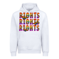 White rights rights rights pride Urban Hoodie - FaDigitalArtStudio