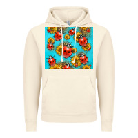 Vintage Artic Western Sunflowers Ladybug Vintage Hoodie - LillyAllenDesigns