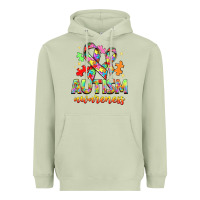 Matcha Autism Awareness Heavyweight Hoodie - NancyCooperArtShop