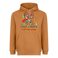 Meerkat Autism Awareness Heavyweight Hoodie - NancyCooperArtShop