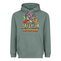 Sage Autism Awareness Heavyweight Hoodie - NancyCooperArtShop