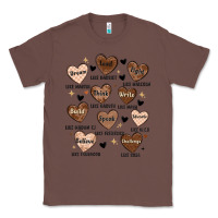 Chestnut black history month hearts Classic Tee - MaliasSmallBusiness