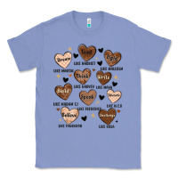 Colony Blue black history month hearts Classic Tee - MaliasSmallBusiness