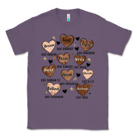 Lavender black history month hearts Classic Tee - MaliasSmallBusiness