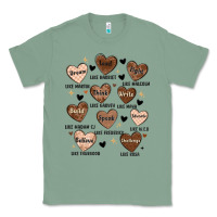 Sage black history month hearts Classic Tee - MaliasSmallBusiness