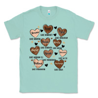 Black History Month Hearts Classic Tee | Teevron