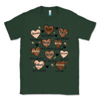 Sports Green black history month hearts Classic Tee - MaliasSmallBusiness