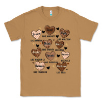 Toasted Coconut black history month hearts Classic Tee - MaliasSmallBusiness