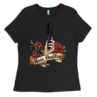 Black hair hustler 4 Ladies Tee - SublimationCraftShop