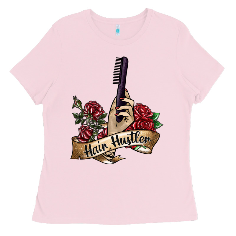 Hair Hustler 4 Ladies Tee by SublimationCraftShop | Teevron