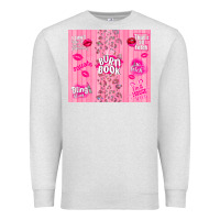 Oatmeal Heather burn book Premium Sweatshirt - TumblerDesignByShophia