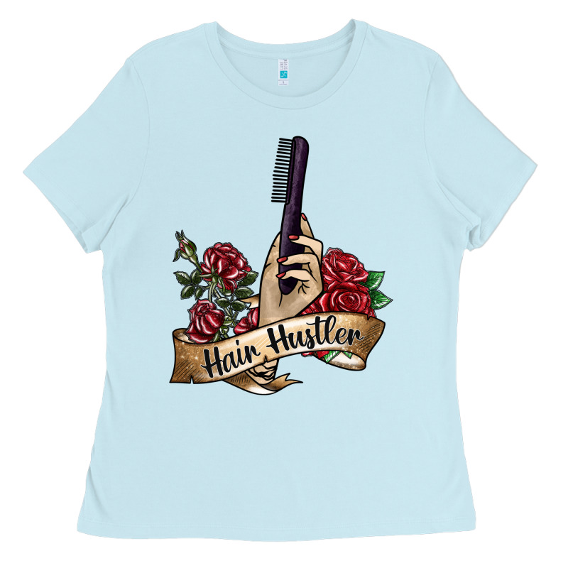 Hair Hustler 4 Ladies Tee by SublimationCraftShop | Teevron