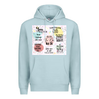 Blue Mist it's ok to be not ok Premium Hoodie - TumblerDesignByShophia