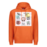 Carrot it's ok to be not ok Premium Hoodie - TumblerDesignByShophia