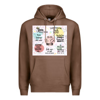 Chestnut it's ok to be not ok Premium Hoodie - TumblerDesignByShophia