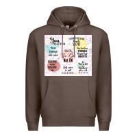 Coffee it's ok to be not ok Premium Hoodie - TumblerDesignByShophia