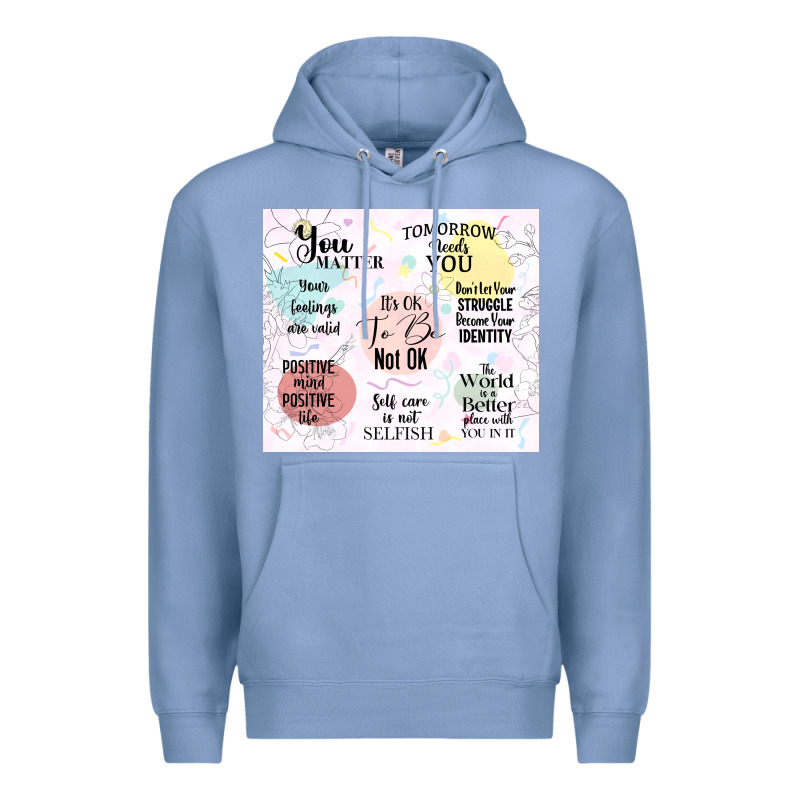 It's Ok To Be Not Ok Premium Hoodie by TumblerDesignByShophia | Teevron