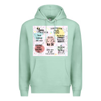 Seafoam it's ok to be not ok Premium Hoodie - TumblerDesignByShophia