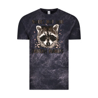 Cloud Black sweet but will throw hands Vintage Tee - MaliasSmallBusiness