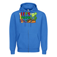 True Royal let's fiesta taco and beer Zipper Hoodie - BarkalooDesign