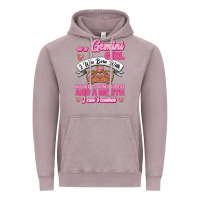 Vintage Zinc As A Gemini Girl I Was Born With My Heart On My Sleeve And A Mouth Vintage Hoodie - Jasminsmagicworld