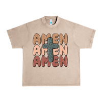 French Oak amen Urban Heavy Tee - MaliasSmallBusiness