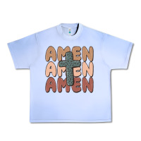 Grape Ice amen Urban Heavy Tee - MaliasSmallBusiness