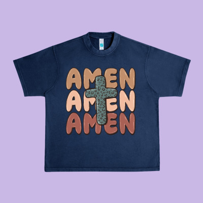 Amen Urban Heavy Tee Designed By Maliassmallbusiness