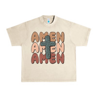 Sandshell amen Urban Heavy Tee - MaliasSmallBusiness