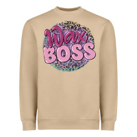 Mushroom wax boss Heavyweight Sweatshirt - MaliasSmallBusiness