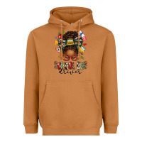 Meerkat school bus driver afro messy bun Heavyweight Hoodie - texasbilliewilder