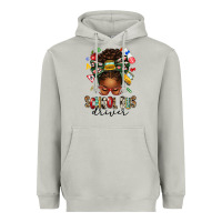 Moon Dust school bus driver afro messy bun Heavyweight Hoodie - texasbilliewilder