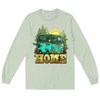Matcha camping caravan home Long Sleeve Tee - NancyCooperArtShop