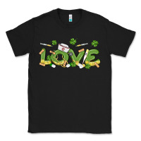 Black st patricks love nurse Classic Tee - MaliasSmallBusiness