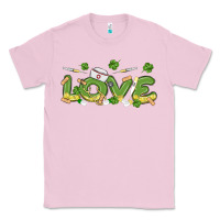 Bubblegum Pink st patricks love nurse Classic Tee - MaliasSmallBusiness
