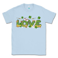 Dusty Blue st patricks love nurse Classic Tee - MaliasSmallBusiness