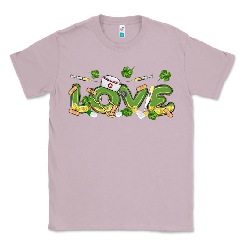 St Patricks Love Nurse Classic Tee by MaliasSmallBusiness | Teevron