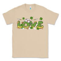 Mushroom st patricks love nurse Classic Tee - MaliasSmallBusiness