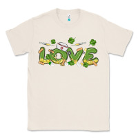 Natural st patricks love nurse Classic Tee - MaliasSmallBusiness