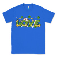 True Royal st patricks love nurse Classic Tee - MaliasSmallBusiness