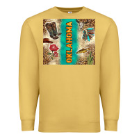Antique Gold Oklahoma Premium Sweatshirt - TumblerDesignByShophia