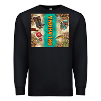 Black Oklahoma Premium Sweatshirt - TumblerDesignByShophia