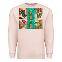 Pale Pink Oklahoma Premium Sweatshirt - TumblerDesignByShophia