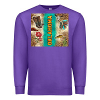 Purple Oklahoma Premium Sweatshirt - TumblerDesignByShophia