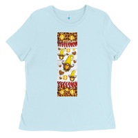 Baby Blue softball football penwraps Ladies Tee - HRA Design Shop